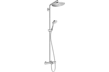 Душова система Croma Select S 280 RainAir 1jet Showerpipe для ванни з термостатом, хром (26792000)