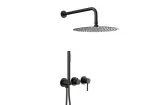 Змішувач для душу - з душ. комплектом MOZA black 5039-511-81