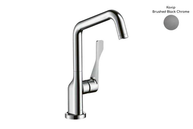 Змішувач Axor Citterio 260 для кухні, Brushed Black Chrome (39850340) image 1