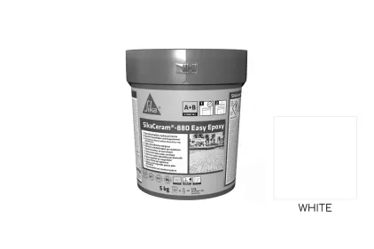 SikaCeram-880 Easy Epoxy(AB) 2к Епоксидна затирка, white 5кг