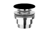 Клапан Клік-Клак для сифона з керамічною кришкою Nero (PLCE) зображення 1