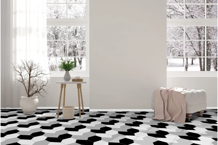 BASIC BLACK KAYAK 17x33 (плитка для підлоги і стін) зображення 3