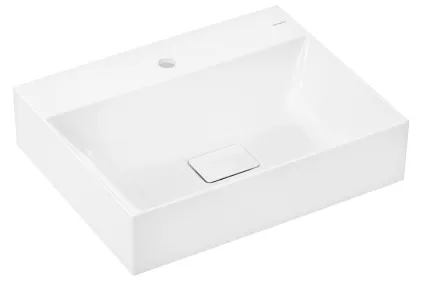 Умивальник Xevolos E 600/480 з отвором, без переливу, SmartClean White (61092450)