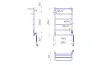 Рушникосушка INOX Hotel 770х530/500 чорний мат image 2