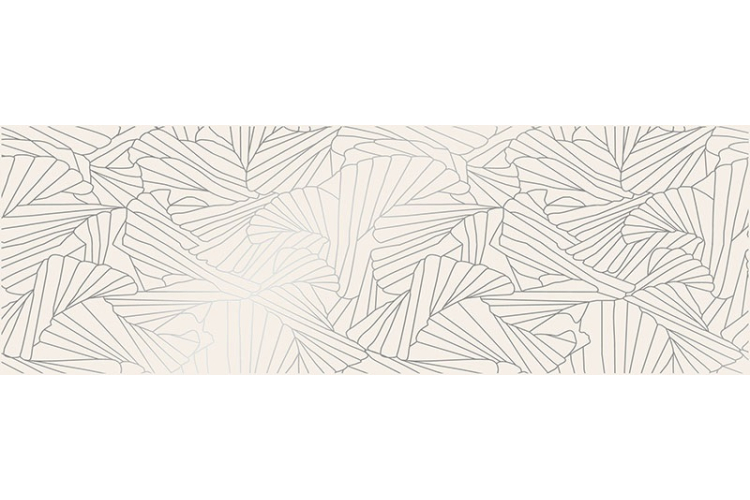 RAY SILVER INSERTO 25х75 декор (плитка настінна) зображення 1