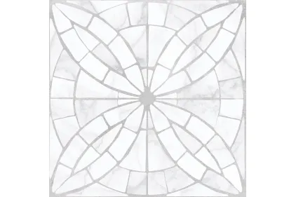 MOSAIC 30х30 flower білий 8F0750 (плитка для підлоги і стін)