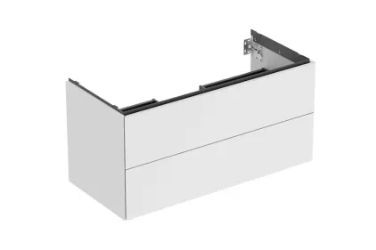 Тумба під умивальник ONE 105 см, 2 шухляди, білий мат (505.264.00.2)