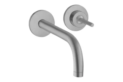 Змішувач Axor Uno для умивальника зі стіни 225 мм , Brushed Nickel 38116820