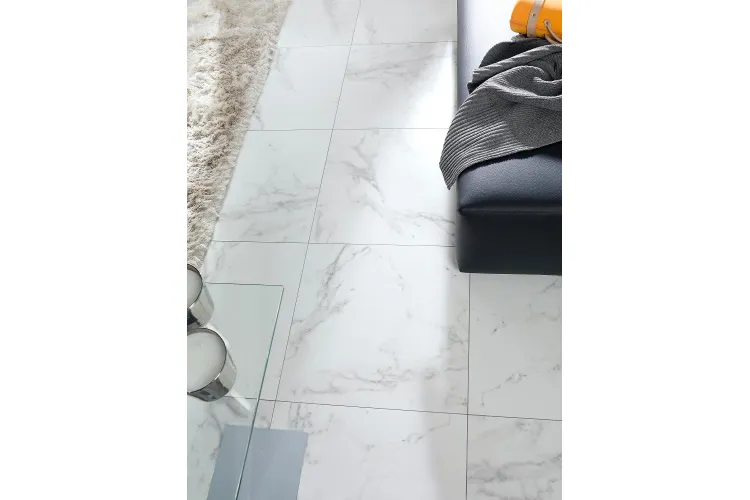 G347 CARRARA BLANCO NATURAL L 59.6x59.6 (плитка для підлоги і стін) зображення 2