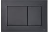 Панель змиву TECEnow з двома клавішами, чорна глянцева (9240403) image 1