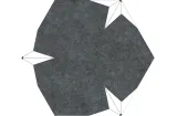 STELLA NIGHT 22x25 (шестигранник) (плитка для підлоги і стін)