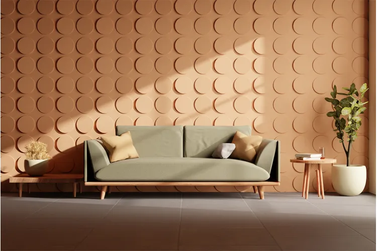 Гіпсова стінова панель 50х50 см FUSION 07 зображення 2