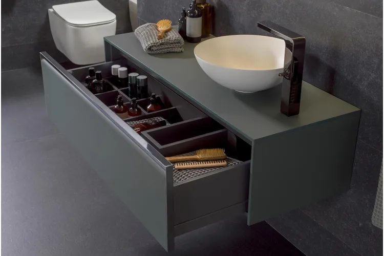 LOUNGE, Змішувач для умивальника H275 мм, titanium (100208631) image 4