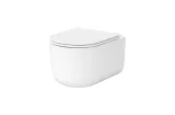 СЕТ C951 Унітаз підвісний INTRO PRO овальний tornado + сидіння дюропласт повільного падіння