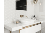 Сучасний дизайн чорно-білої ванної кімнати плиткою PARADYZ MOONLIGHT. Фото 3