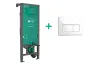 Комплект Інсталяційна система iFrame Universal + Клавіша iFrame Original Q White (99001450) зображення 1