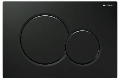 Кнопка змиву Sigma 01 пластикова чорна (115.770.DW.5)