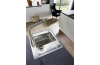 Кухонна мийка S711-F450 на стільницю 1x35d 550х500 Stainless Steel (43301800) зображення 4
