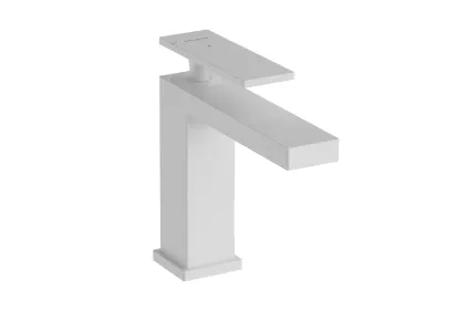 Змішувач Tecturis E 110 CoolStart  для умивальника, Matt White (73018700)