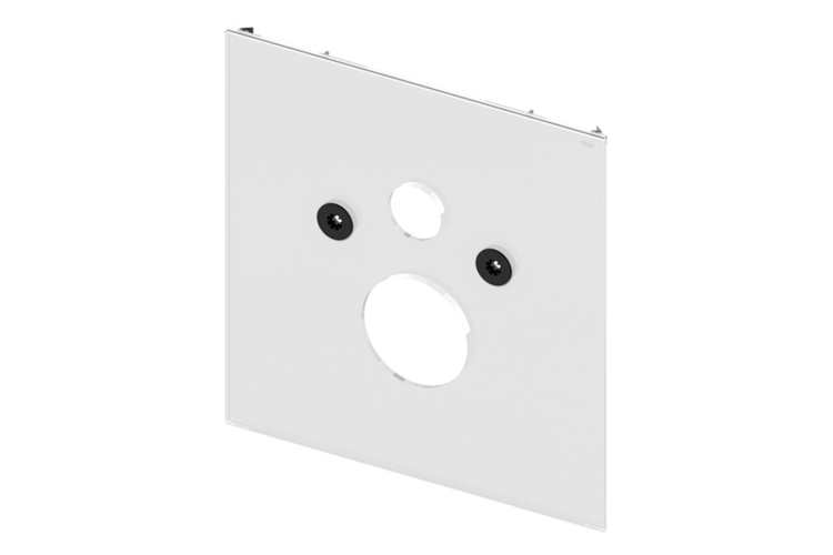 TECELux Нижня лицьова панель для стандартного унітазу, скло біле (9650100) зображення 1