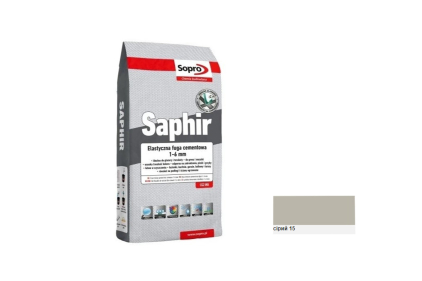 Затирка для швів SOPRO SAPHIR №9503 Сірий (15) 3 кг