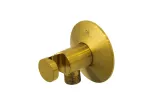 LIGNAGE, Настінний тримач для ручного душу, з підведенням води, brushed gold (100299401)
