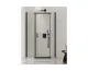 Душова кабіна п'ятикутна NEW KOMFORT BLACK 90x90x195 скло clear ACTIVE SHIELD 8мм