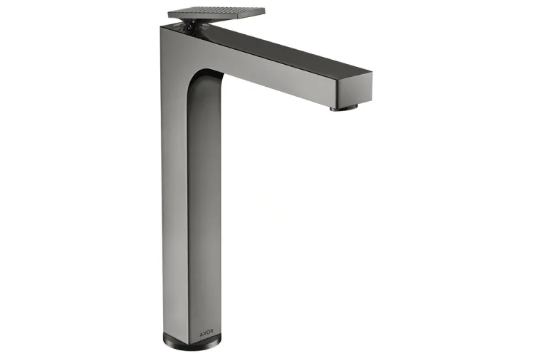 Змішувач Axor Citterio 280 Lever rhombic cut для умивальника, Polished Black Chrome 39151330 зображення 1