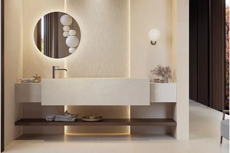 G274 VIA MARMOL CREMA MARFIL 45x120 декор (плитка настінна) зображення 2