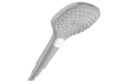 Ручний душ Raindance Select E PowderRain 120 3jet P EcoSmart+ Stainless Steel Optic (28729800)