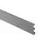 Декоративний плінтус PRO-SKIRTING SILVER 6х250х1.2