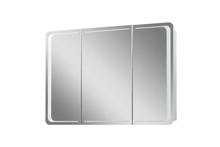 Дзеркальна шафа Vivace білий Z-100 з LED підсвіткою touch control зображення 1