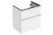 Тумба під умивальник ICON 75 см, 2 шухляди, білий матовий (502.308.01.3)