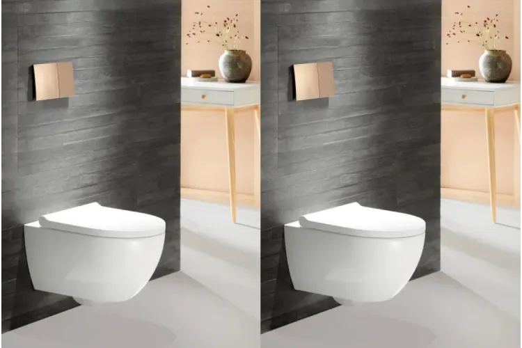 Унітаз підвісн. ACANTO TurboFlush + сидіння дюроп.s/c quickfix (502.774.00.1) зображення 2