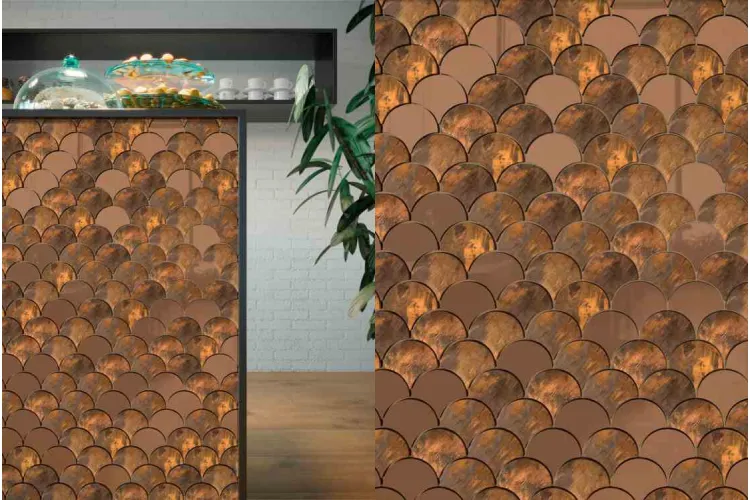 G143 DROP COPPER BRUSHED 29.6x29.5 (мозаїка) image 4