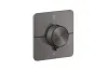 Термостат прихованого монтажу ShowerSelect ID Softsquare на 2 функції, Brushed Black Chrome (36754340) image 1