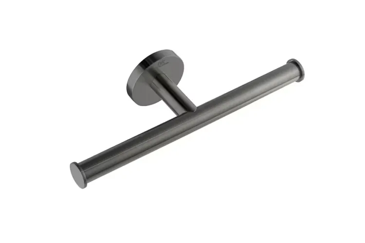 HOTELS, Тримач паперу подвійний без кришки, brushed titanium (100340439)  зображення 1