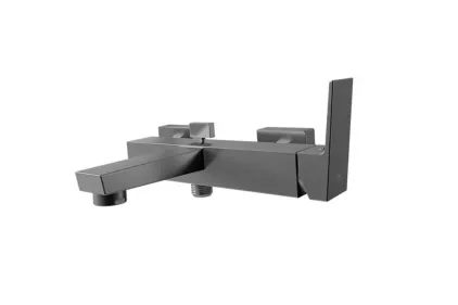 SQUARE, Зовнішня частина змішувача прихованого монтажу, ванна/душ, brushed copper (100284549) 