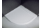 Піддон півкруглий AXIM 80х80 білий + сифон