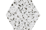 VENICE WHITE HEX 22x25 (шестигранник) (плитка для підлоги та стін)
