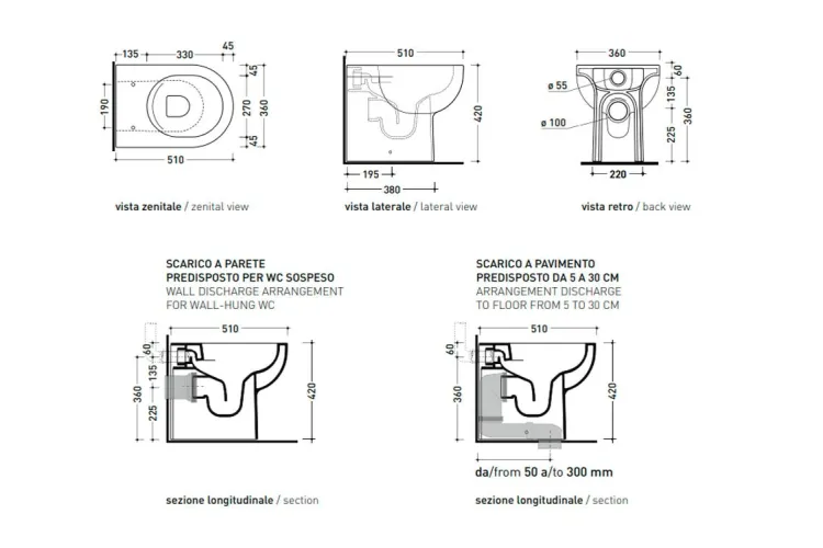 QUICK Унітаз підлоговий Plus випуск S/P (QK117RG) зображення 3