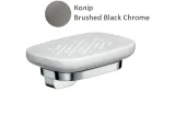 Мильниця настінна Axor Urquiola Brushed Black Chrome 42433340