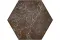 G-7254 OZONE BROWN DECOR HEXAGON 10MM 25x29 (плитка для підлоги і стін)