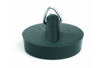 Корок для кухонної мийки до ланцюжка гумовий 6/4 " 45 мм HC57-45