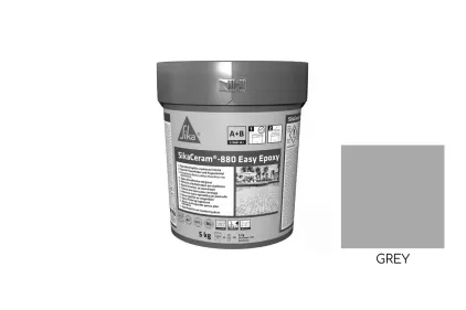 SikaCeram-880 Easy Epoxy(AB) 2к Епоксидна затирка, grey 5кг