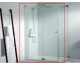 Двері душові ATTICA 9C (ліві) 90 см (відкривання 56 см) 2000 h: скло 8 мм прозоре (100142332)