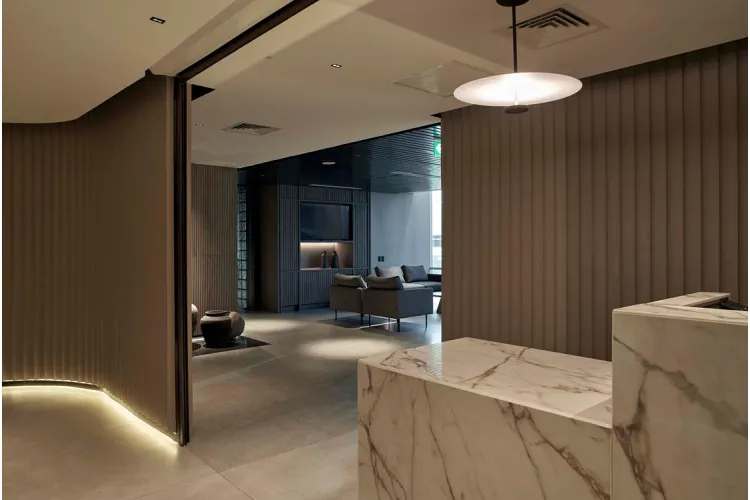 Стінова панель FITWALL, ARCO WHITE SAND VERTICAL 118.5x259 (100314068) image 5