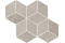PURE CITY GRYS MOZAIKA PRASOWANA ROMB HEXAGON 20.4х23.8 (мозаїка)