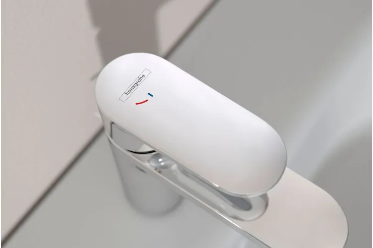 Змішувач Vernis Blend 70 CoolStart для умивальника з донним клапаном pop-up, Chrome (71584000) зображення 2