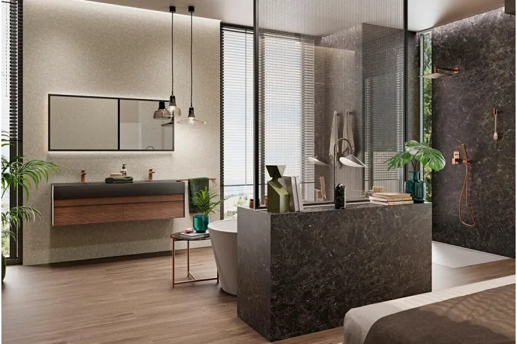 COTA, Тримач ручного душу настінний, brushed copper (100281806) зображення 3